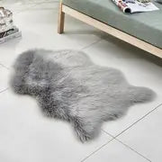 Cute Irregular Plush Rug for Living Room & Bedroom