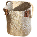 Handwoven Grass Storage Basket for Home Decor