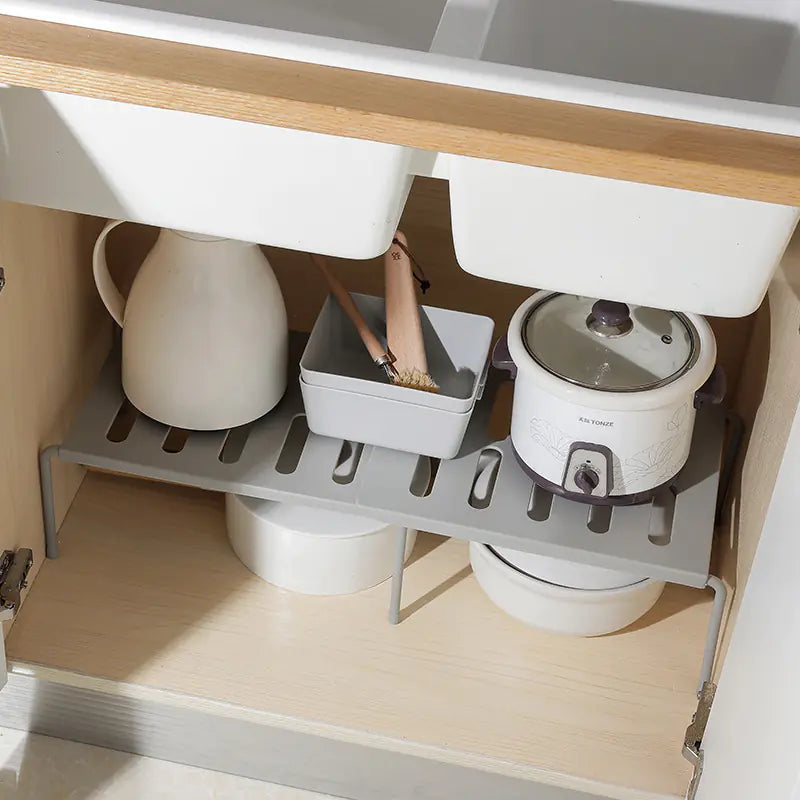 LiGo Adjustable Storage Rack for Kitchen Organization