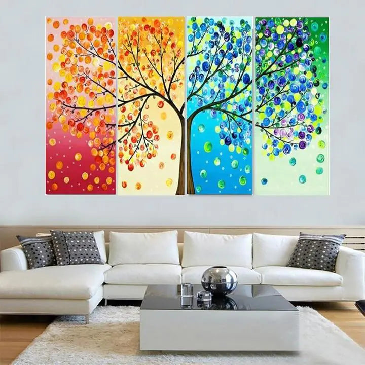 Tree Canvas Art, Wall Decor, Decorative Painting